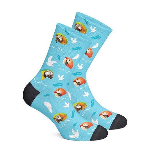Personalisierte Vogelsocken