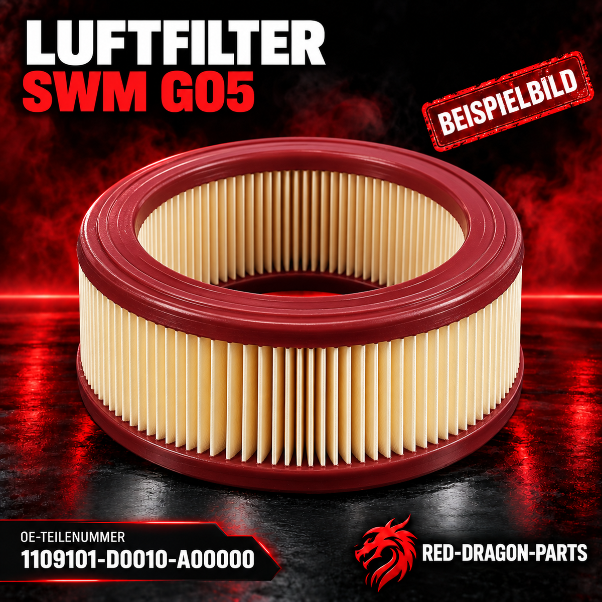 Motorluftfilter für SWM G05 | OE 1109101-D0010-A00000