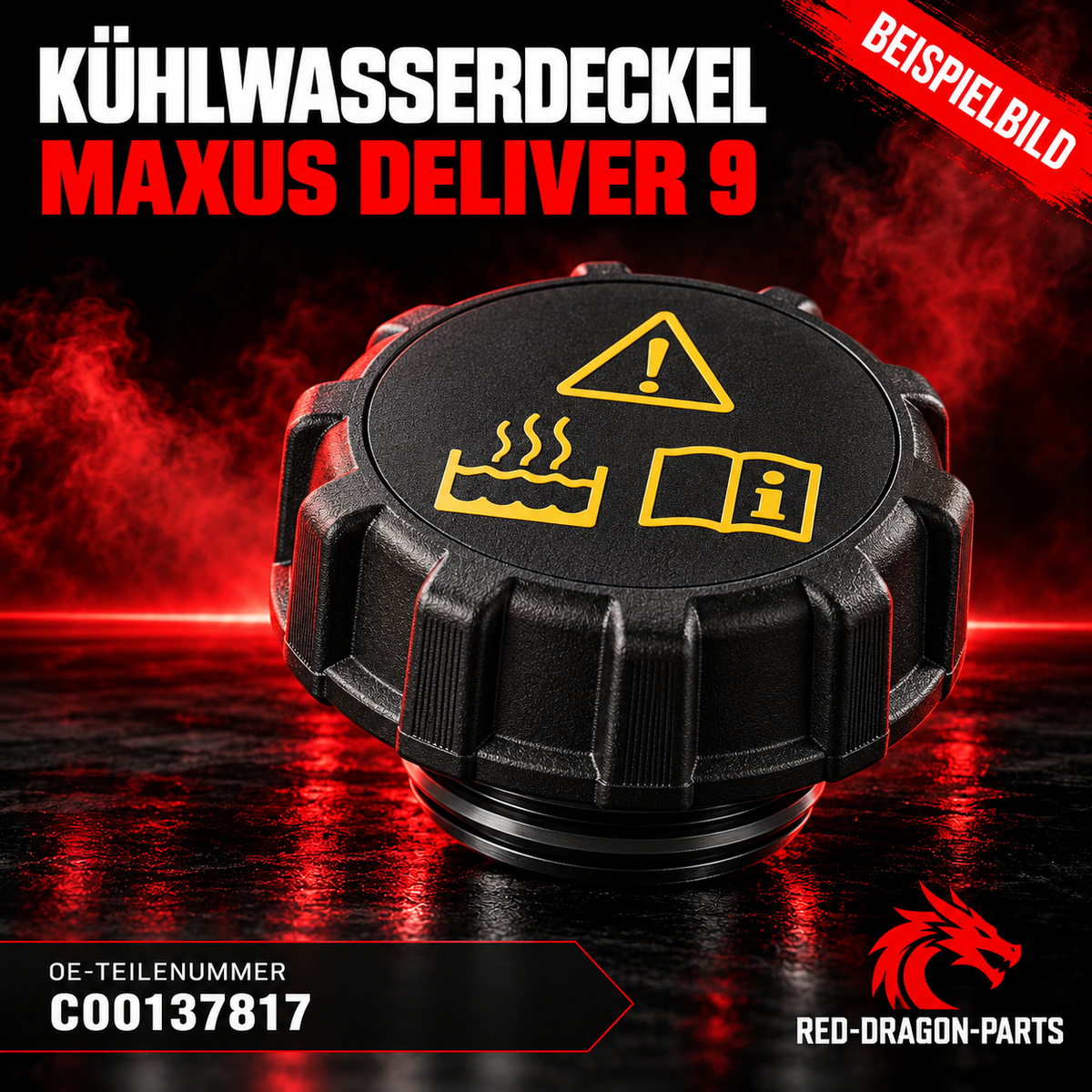Deckel für Kühlmittel-Ausgleichsbehälter MAXUS Deliver 9 | C00137817