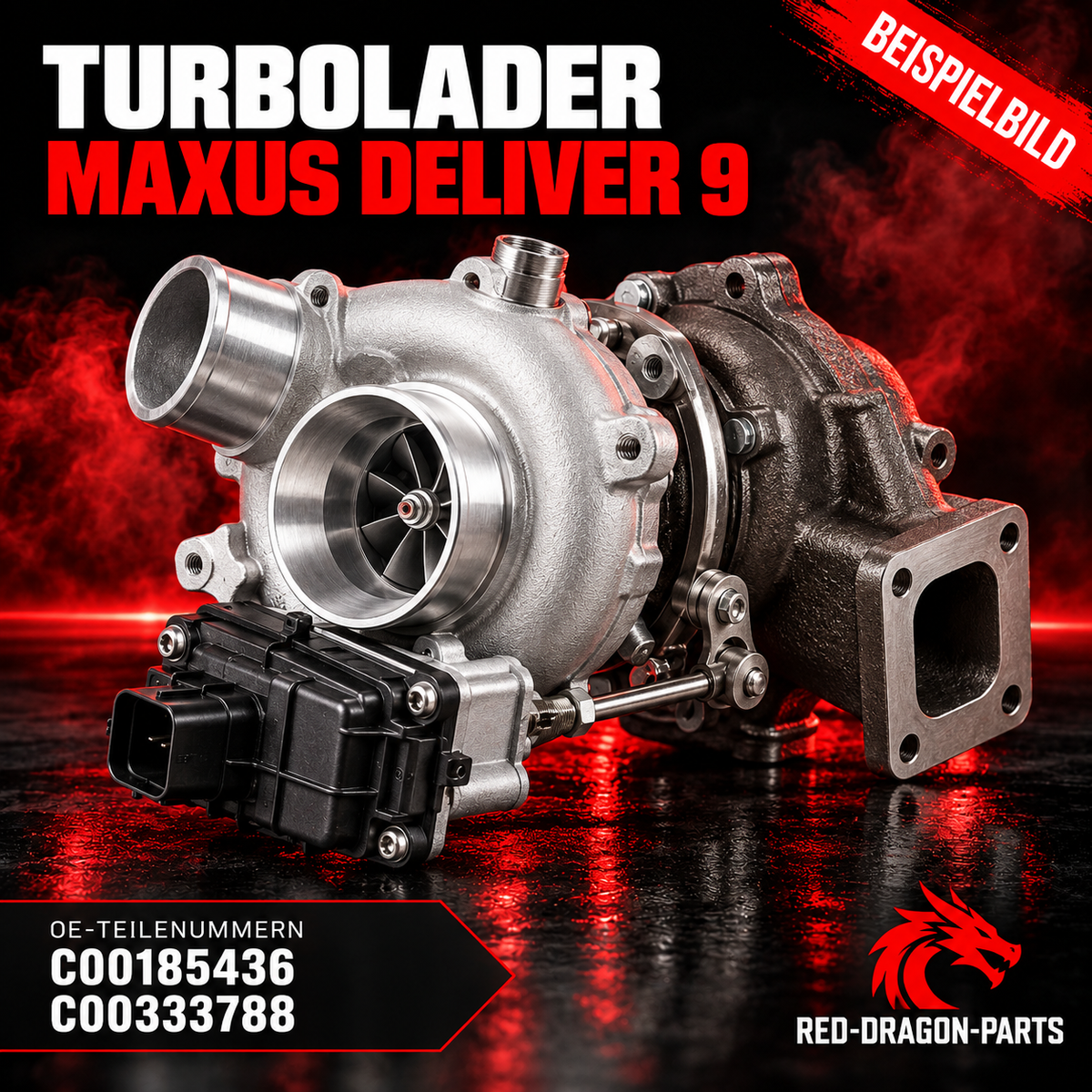 Turbolader für MAXUS Deliver 9 | C00185436 / C00333788