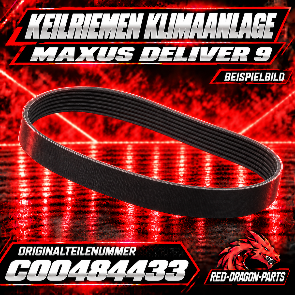 Klimaanlagen-Keilriemen MAXUS Deliver 9 | C00484433
