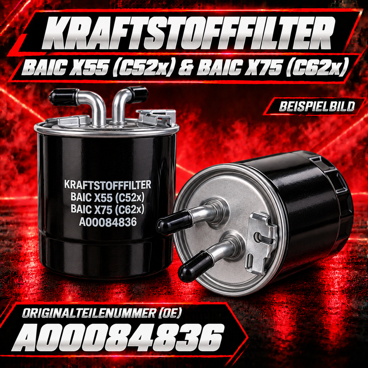 Kraftstofffilter BAIC X55 (C52x) / X75 (C62x) | A00084836