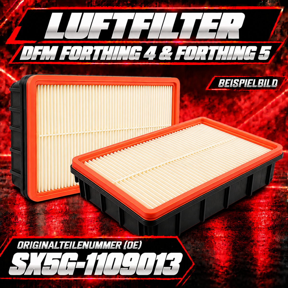 Original air filter DFM Forthing 4 & Forthing 5