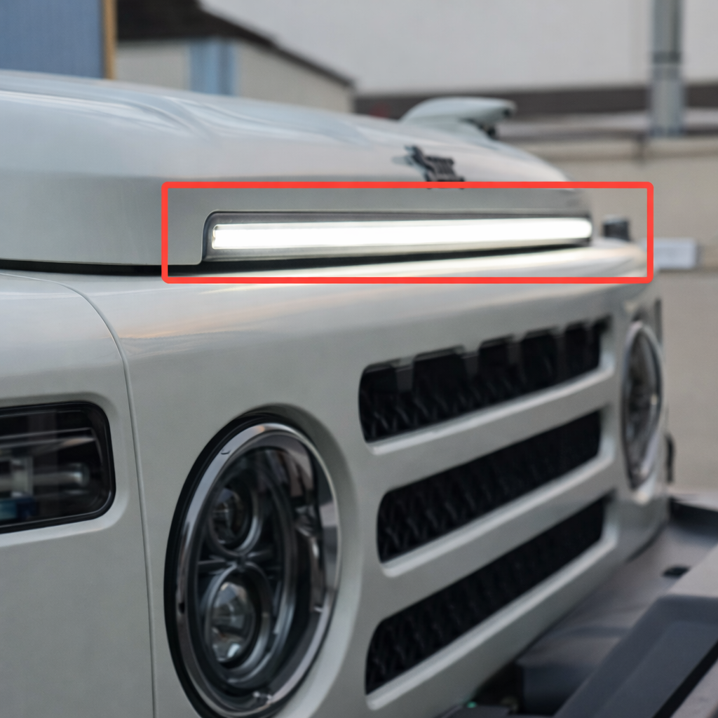 LED-Tagfahrlicht für Motorhaube | BAW 212