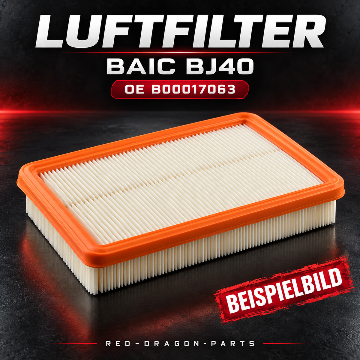 Motor-Luftfilter B00017063 für BAIC BJ40