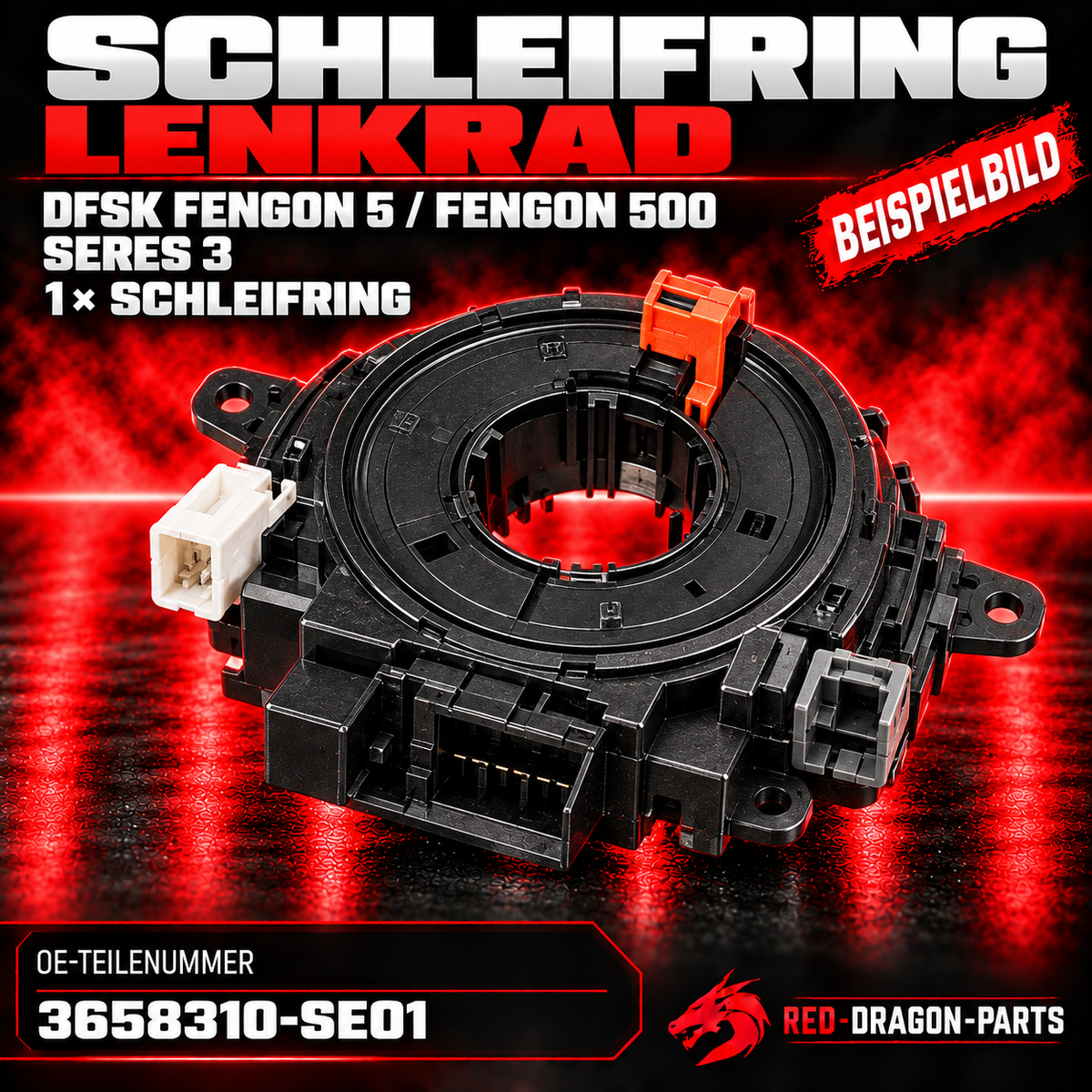 Lenkrad-Schleifring für DFSK Fengon 5/500 & Seres 3 | 3658310-SE01