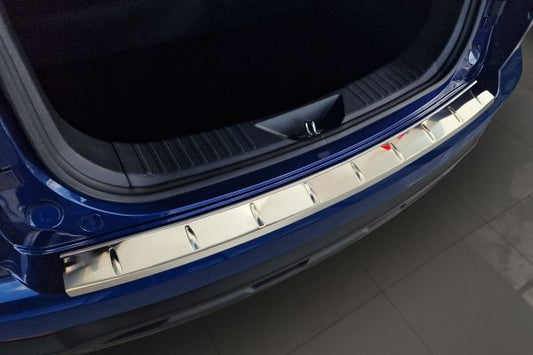 Ladekantenschutz mit Abkantung für BAIC X35 – Edelstahl in Top-Qualität
