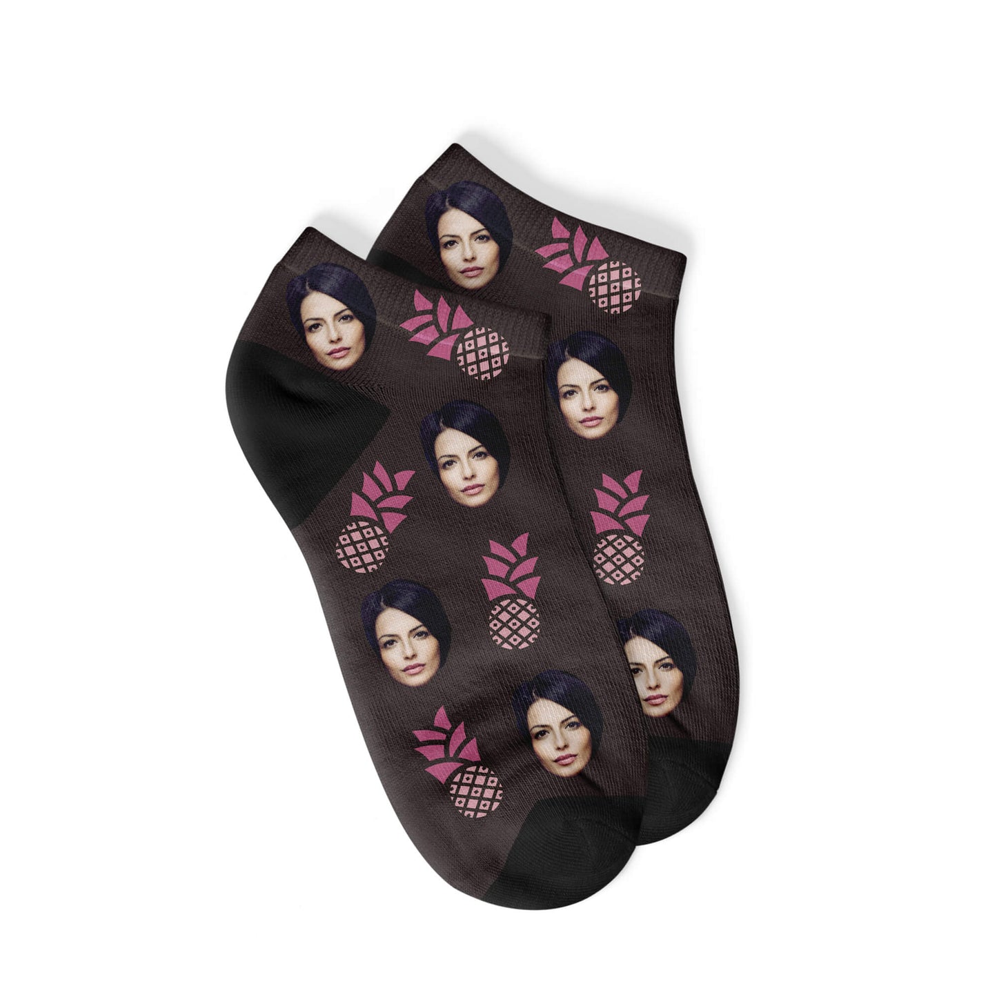 Personalisierte Ananas Sneakersocken