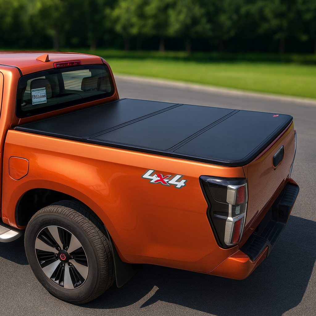 🛻 Mountium 3-fach Faltbares Pickup Cover | Passgenau für DFM Rich6, JAC T8, Foton 3 & Foton 4