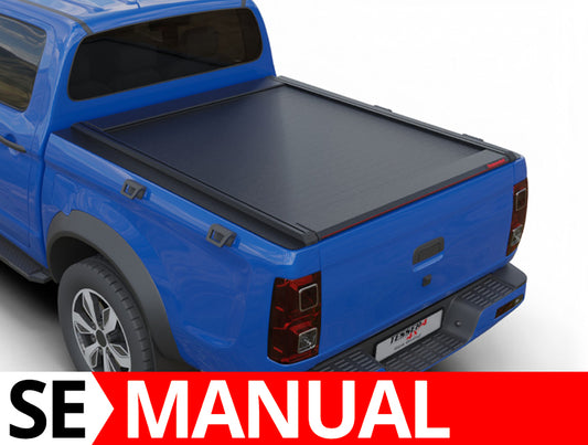 Laderaumabdeckung Tessera SE für Foton 3 2019+ mit OEM Rollbar TESS 15401 SE black matt