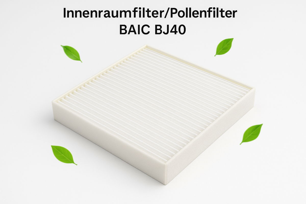 🌿 Innenraumfilter / Pollenfilter – BAIC BJ40