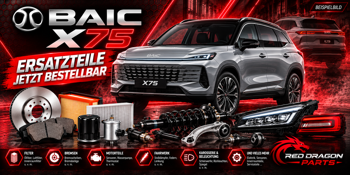 BAIC X75 Ersatzteile: Filter & OE-Nummern