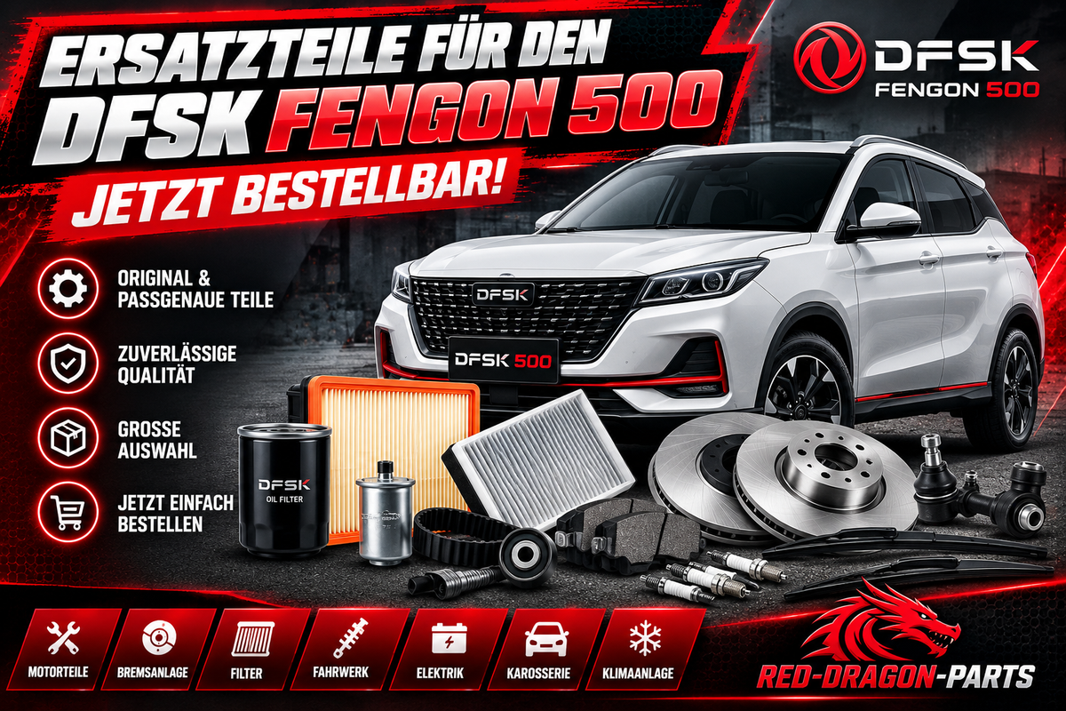 DFSK Fengon 500 Ersatzteile: Filter & OE-Nummern