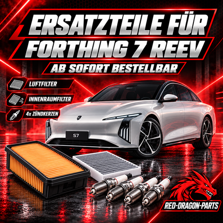 DFM Forthing 7 REEV Ersatzteile: Filter & Zündkerzen