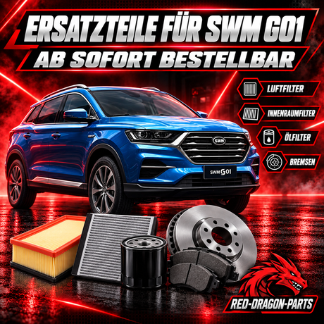 SWM G01 Ersatzteile: Filter, Bremsen & mehr