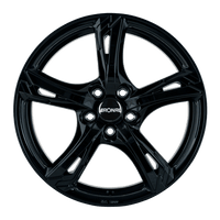 Winterkomplettradsatz 19 Zoll – Ronal R62 8,0x19 Jetblack mit Maxxis Winterreifen für BAIC X75