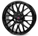 Aluminium velg 19 inch "Cross-Line+ Zwart-Gloss" voor BAIC X55 II Luxury