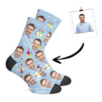 Personalisierte Geburtstags Socken