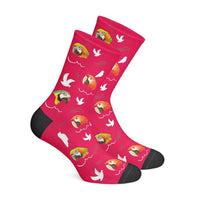 Personalisierte Vogelsocken
