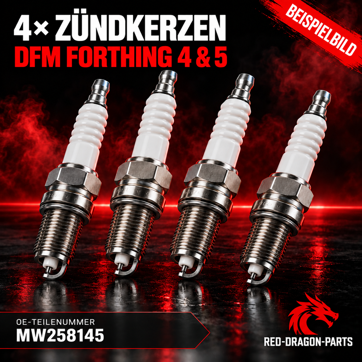 4 Zündkerzen für DFM Forthing 4 & Forthing 5 | MW258145