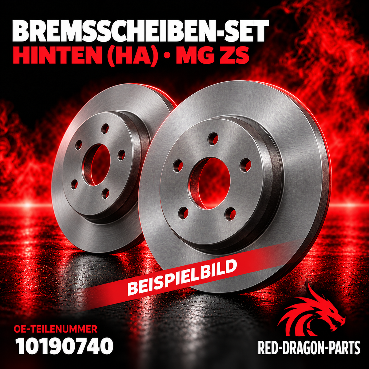 Bremsscheiben hinten MG ZS Bj. 2021–2023, 2 Stück | 10190740