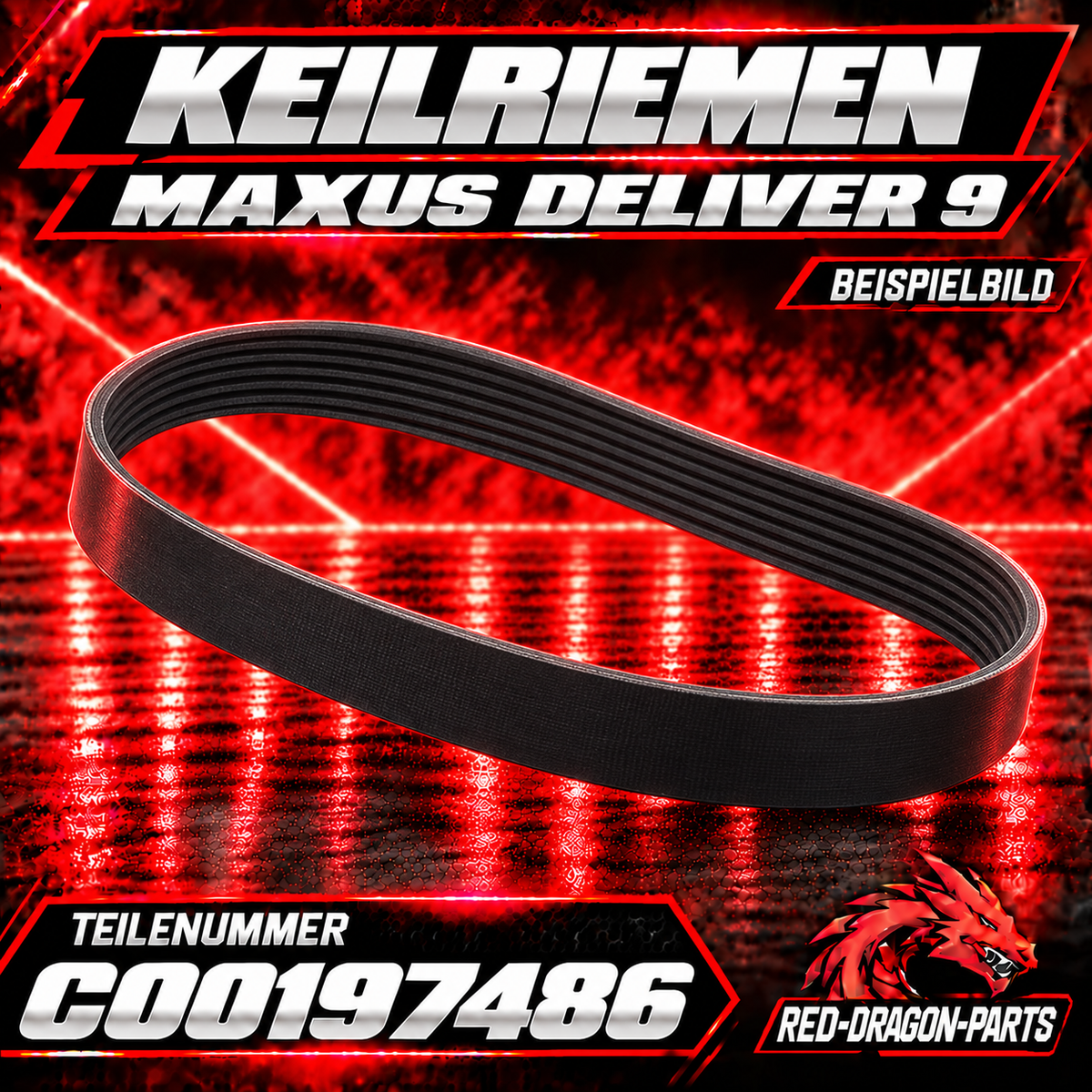 Keilriemen für MAXUS Deliver 9 Diesel | C00197486