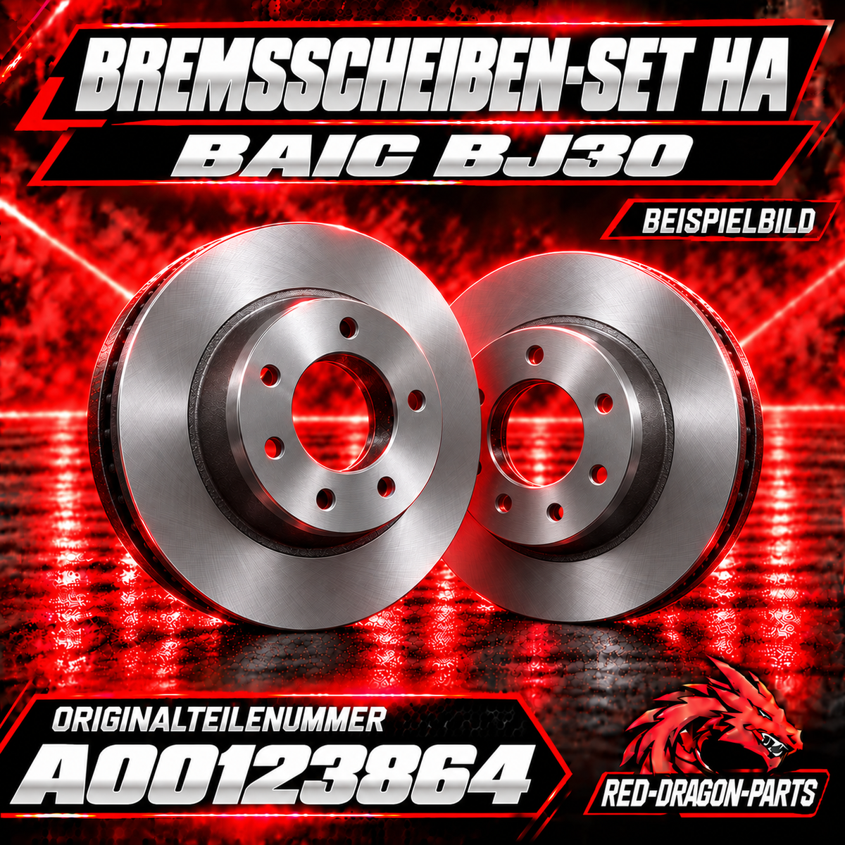Brake Disc Set RA BAIC BJ30