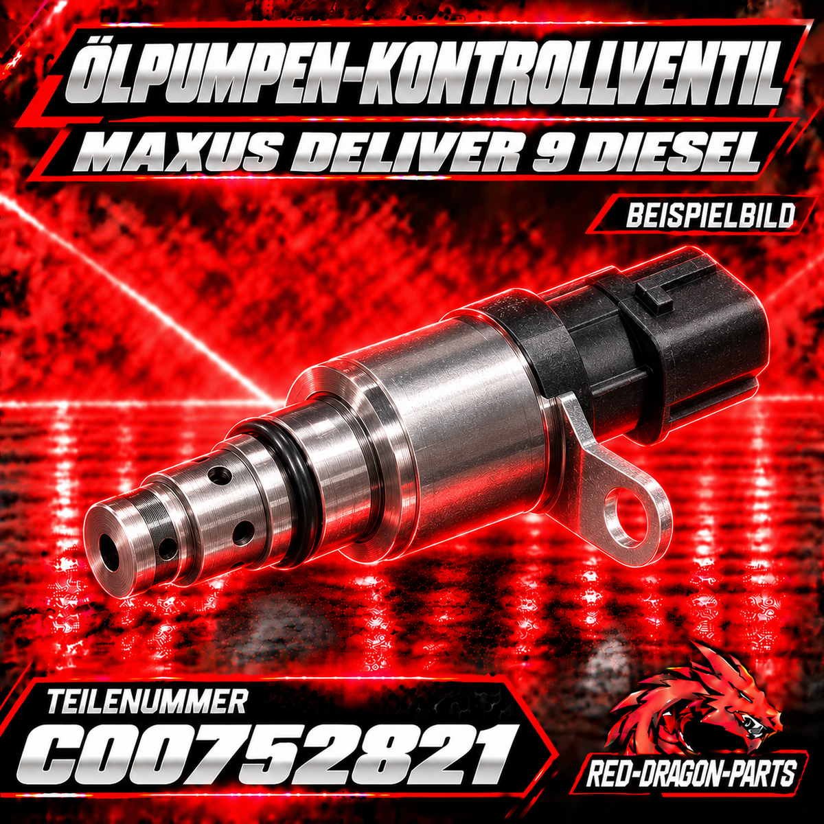 Ölpumpen-Kontrollventil Maxus Deliver 9 Diesel – C00752821