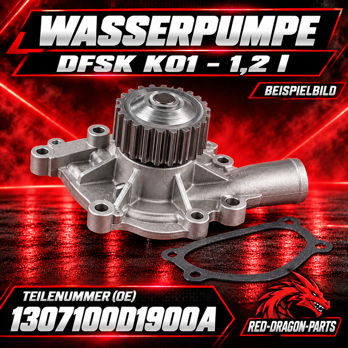 Wasserpumpe DFSK K01 1,2 l | OE 1307100D1900A