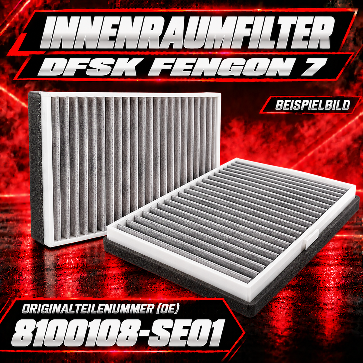 Innenraumfilter DFSK Fengon 7 | 8100108-SE01