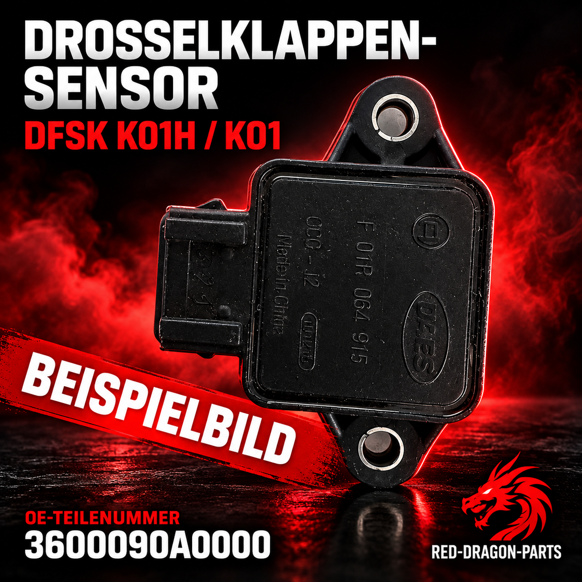 DFSK K01 K01H Throttle Position Sensor TPS Sensor Throttle Valve 3600090A0000