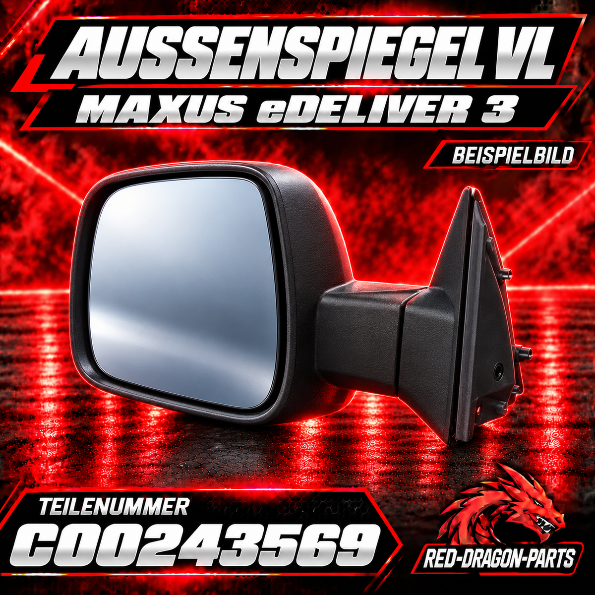 Außenspiegel links für MAXUS eDeliver 3 | C00243569