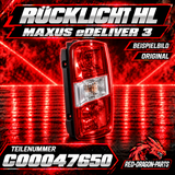 Taillight HL Maxus eDeliver 3