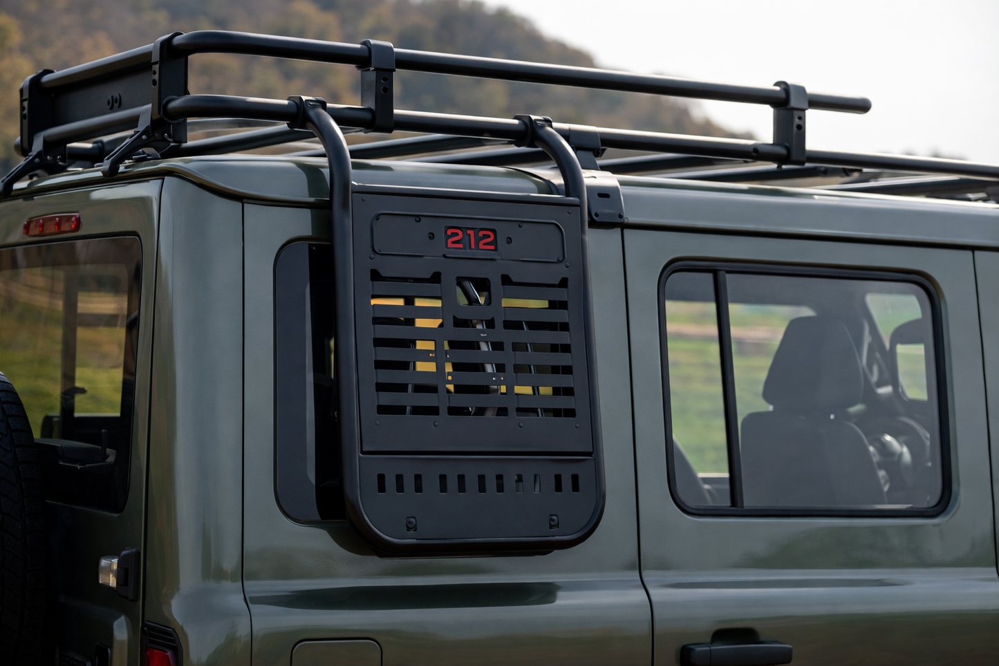 Seitlicher Fensterschutz für Dachträger – BAW 212