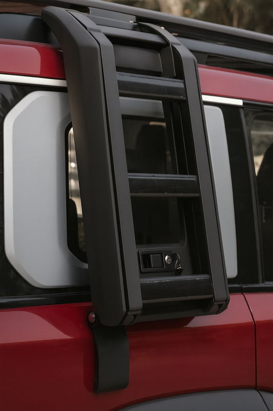 🧗‍♂️ Mountium Leiter – Passgenau für Mountium 1 Dachträger (BAIC BJ40 neues Modell)