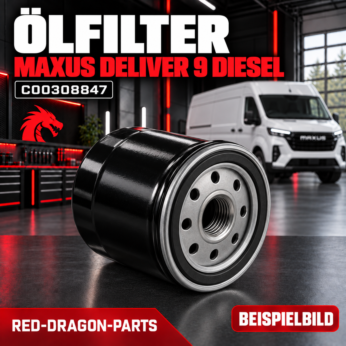 Motorölfilter Maxus Deliver 9 Diesel – C00308847