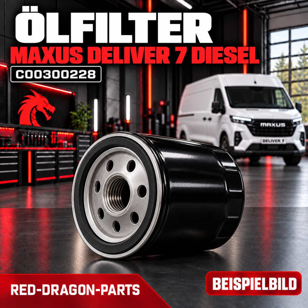 Motorölfilter Maxus Deliver 7 Diesel – C00300228