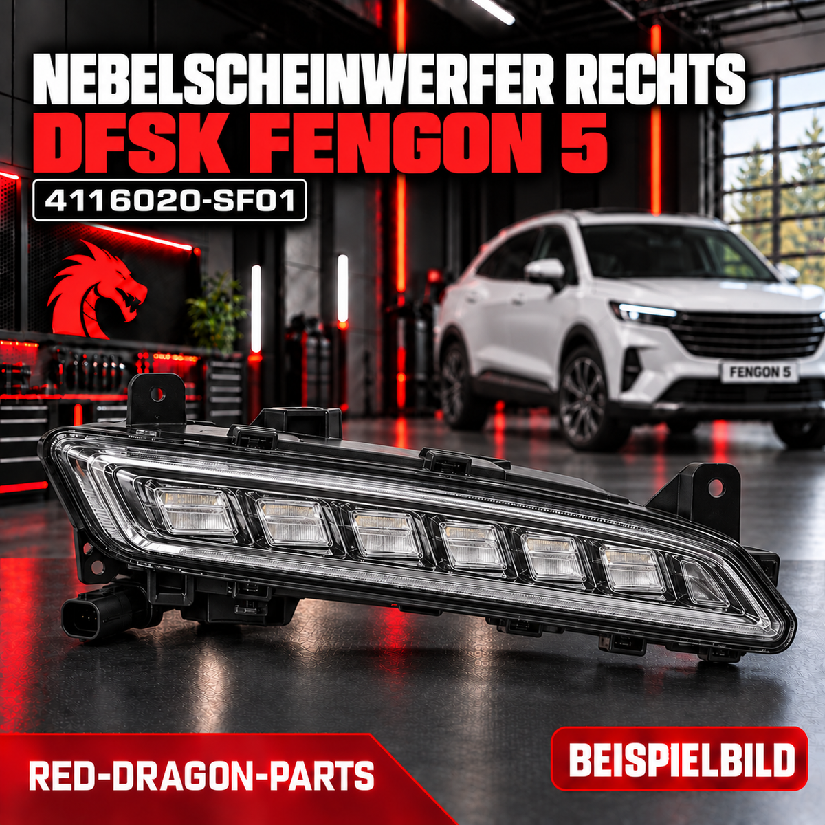 Nebelscheinwerfer rechts DFSK Fengon 5 – 4116020-SF01