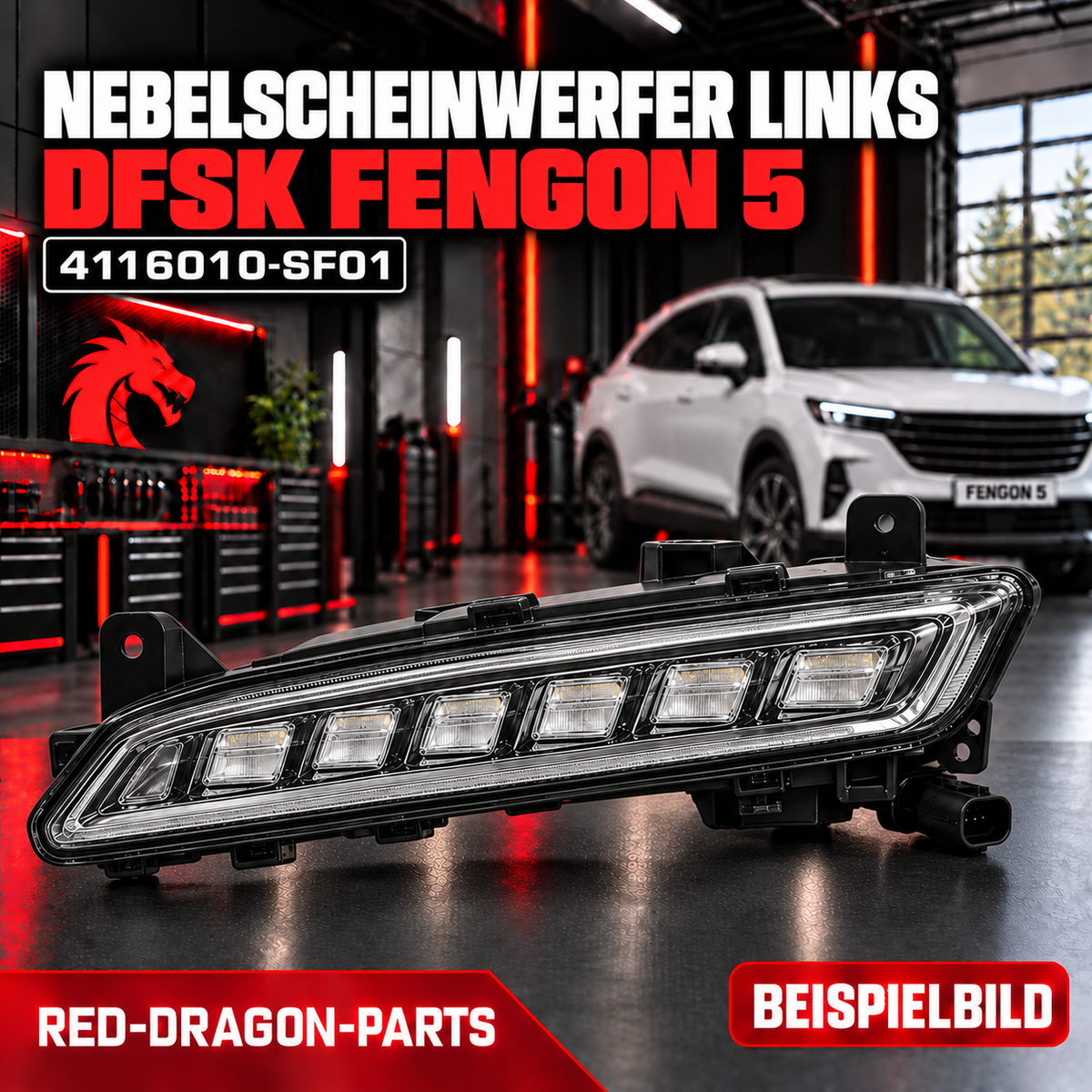 Nebelscheinwerfer links DFSK Fengon 5 – 4116010-SF01