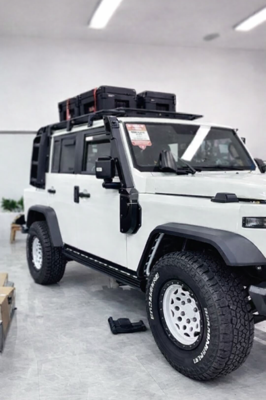 Schnorchel Anbausatz für BAW 212 – Offroad & Wasserdurchfahrten