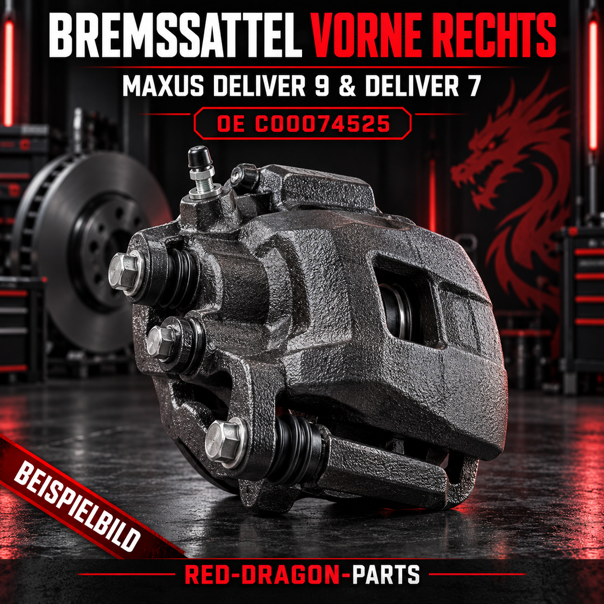 Bremssattel vorne rechts für MAXUS Deliver 9 & 7 | C00074525