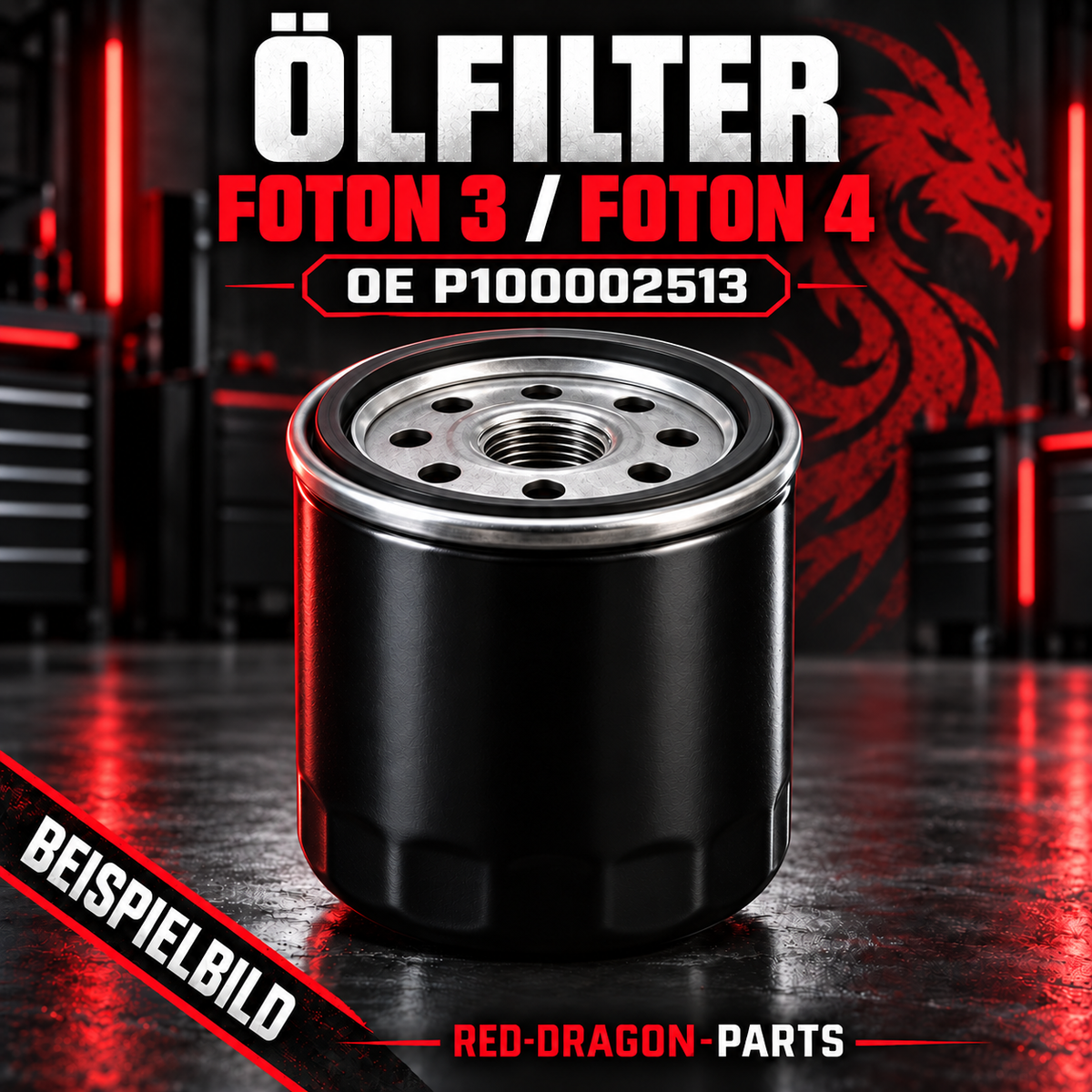 Ölfilter für Foton 3 / Foton 4 | P100002513