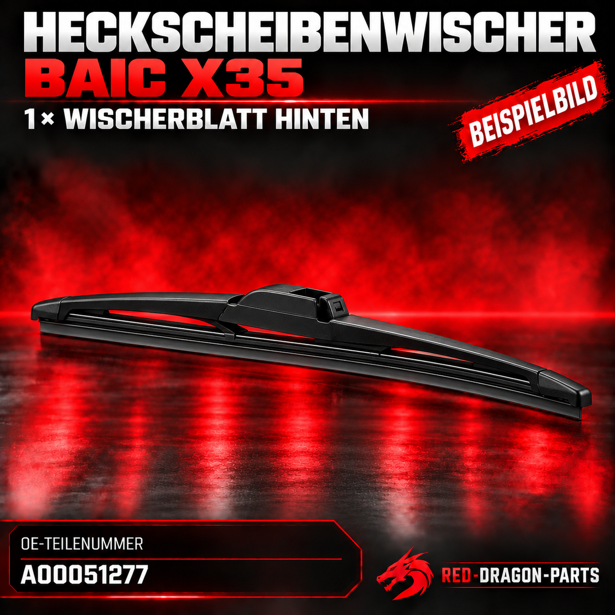 Heckscheibenwischer für BAIC X35 | OE A00051277