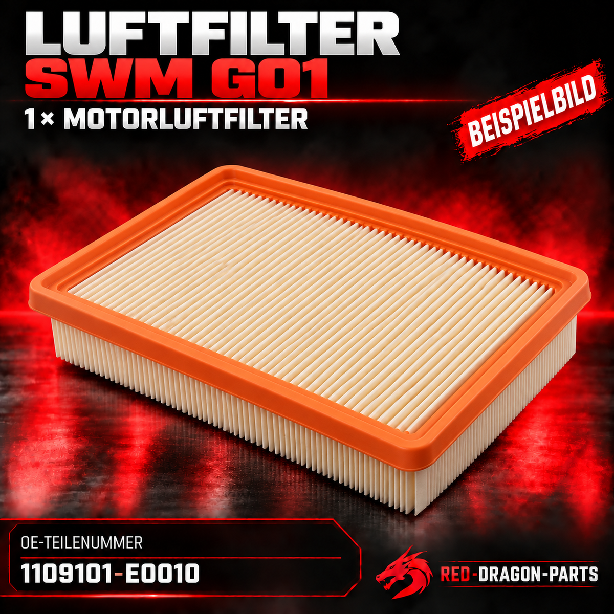 Motor-Luftfilter für SWM G01 | OE 1109101-E0010