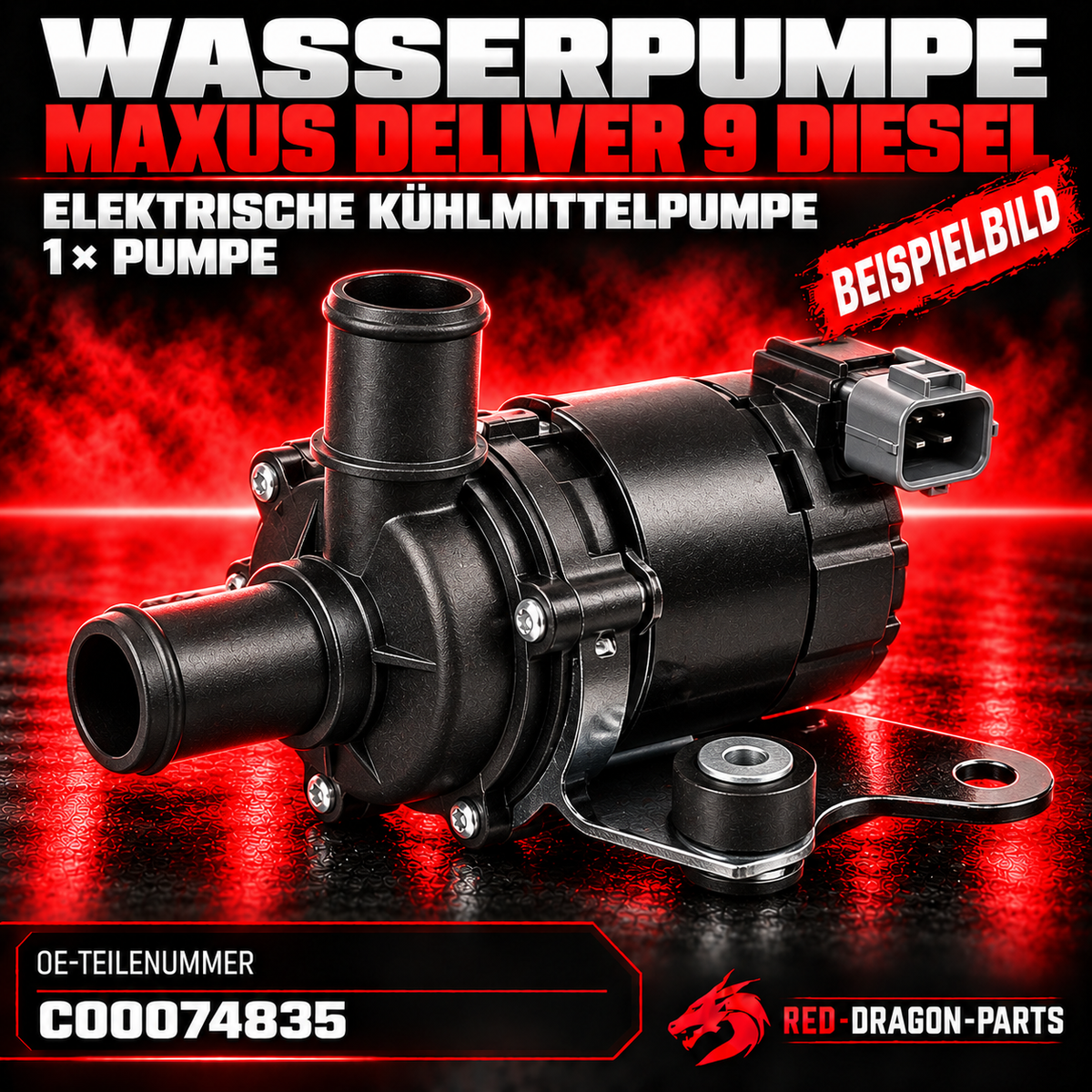 Water pump / Coolant pump for Maxus Deliver 9 Diesel