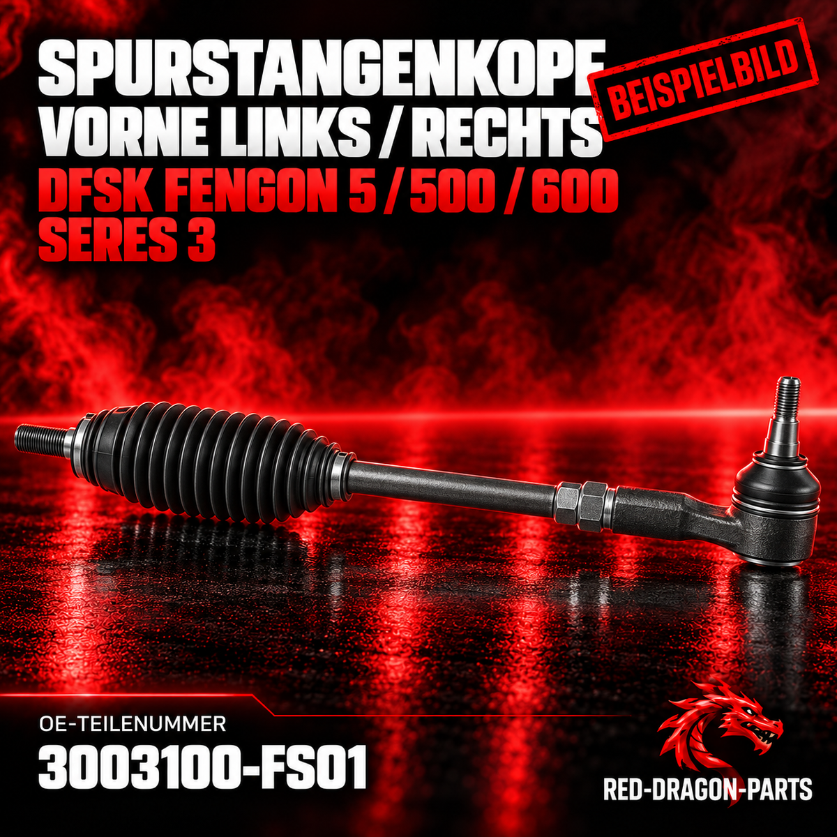 Spurstange vorne links/rechts DFSK Fengon 5/500/600 & Seres 3 | 3003100-FS01
