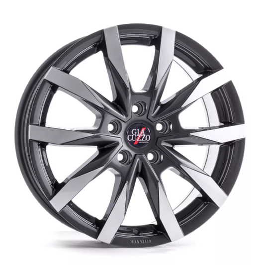 Winterkomplettradsatz Alu Cosmic-Line Grau-Poliert 18" DFM Rich 6