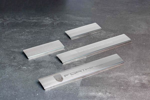 Door sill set 4-piece stainless steel DFM Forthing 5