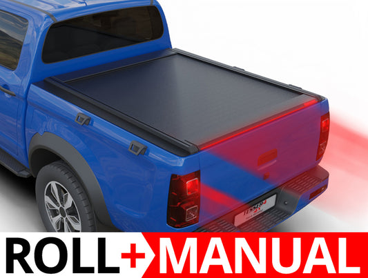 Tessera Roll+ Laderaumabdeckung “Basic” für Jac T8 PRO D/C Double Cab TESS 1423 ROLL black matt