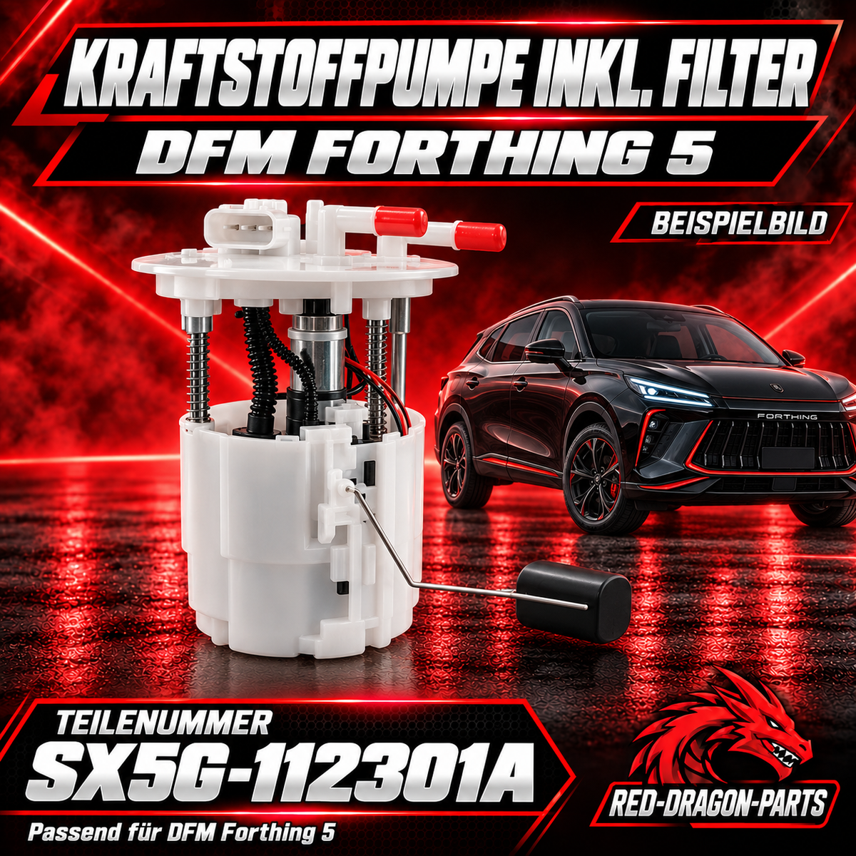 Original Kraftstoffpumpe mit Filter DFM Forthing 5 – SX5G-112301A